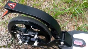 Urban Scooter Disc Brake. Обзор городского самоката с дисковым тормозом.