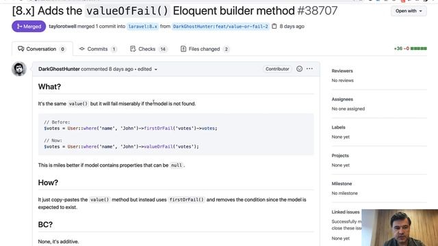 New in Laravel 8.61: ValueOrFail() and Make Model Policy смотреть онлайн