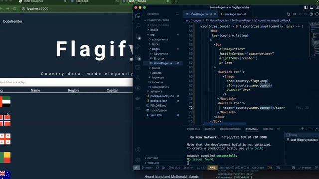Build and Deploy a Fully Responsive Website with React, Typescript & an API смотреть онлайн