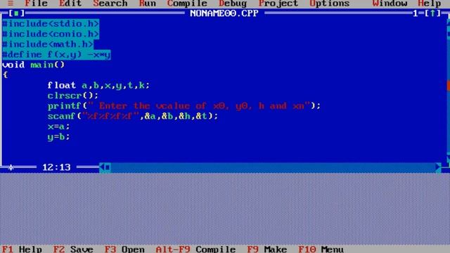 euler method in c programming смотреть онлайн