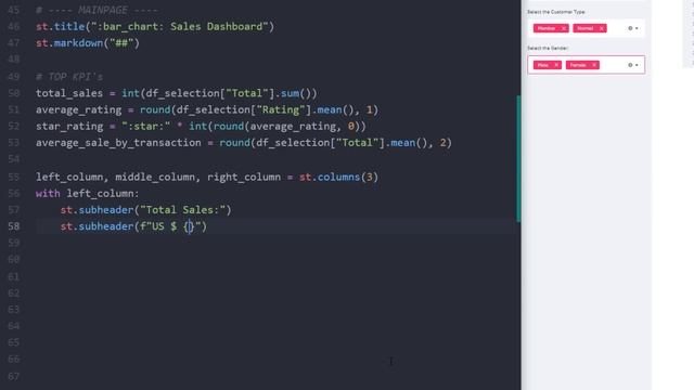 Turn An Excel Sheet Into An Interactive Dashboard Using Python (Streamlit) смотреть онлайн