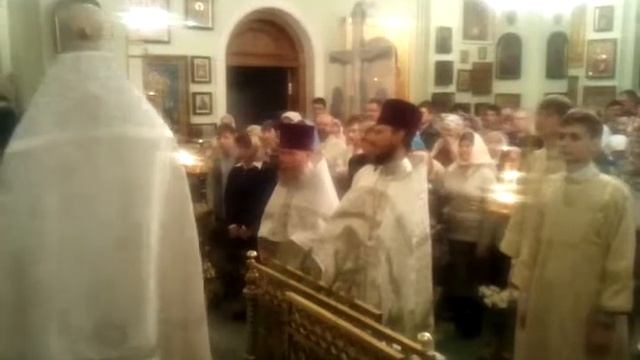 Рождество Христово 2011. Сергиево-Казанский храм. смотреть онлайн