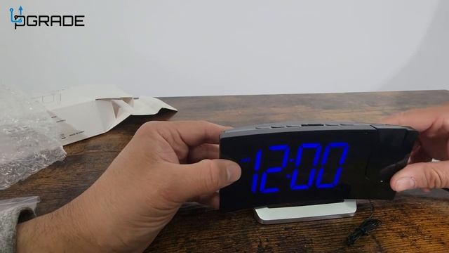 Alarm Clocks with Projection to display time on Ceiling смотреть онлайн