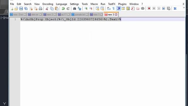 AutoCAD field expression - MText contents without control characters смотреть онлайн