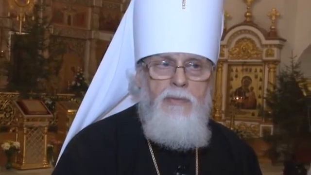 Митрополит ВИКТОР, слово к прихожанам (10.01.2012г.) смотреть онлайн