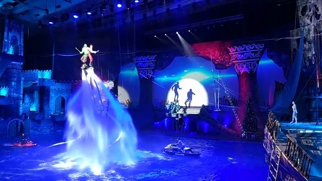 Цирковое водное шоу «Пираты подземного моря» в бассейне СК Олимпийский смотреть онлайн