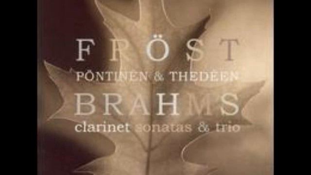 Brahms Clarinet Sonata No. 2 in Eb I. Allegro Amabile смотреть онлайн