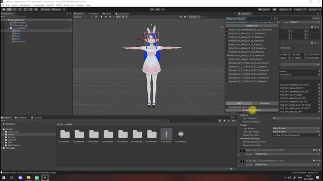 Отслеживание эмоций для втубера (VRM модели) с помощью Iphone