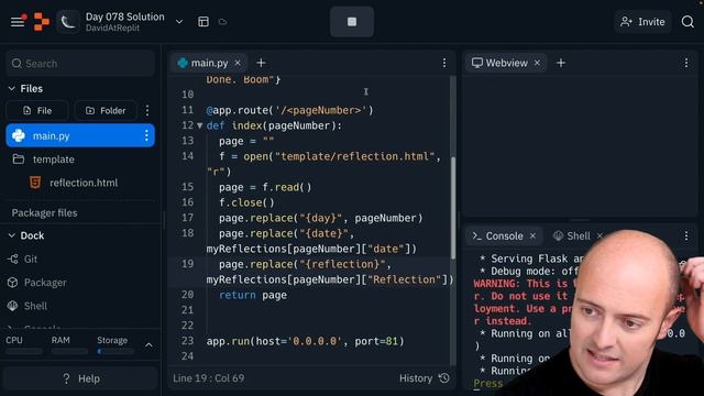 Day 78 Solution смотреть онлайн