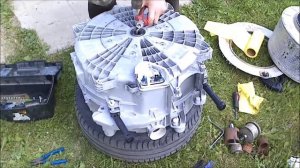 Замена подшипников в барабане стиральной машины Занусси