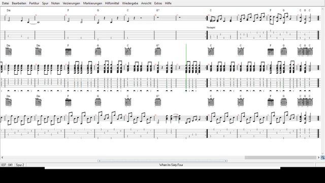 The Beatles - When Im Sixty Four - Tabs смотреть онлайн