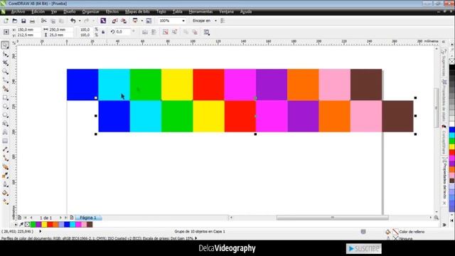 (BÁSICO) TUTORIAL 1 en Español: Curso CorelDRAW X4, X5 y X6 para principiantes, tips básicos смотреть онлайн