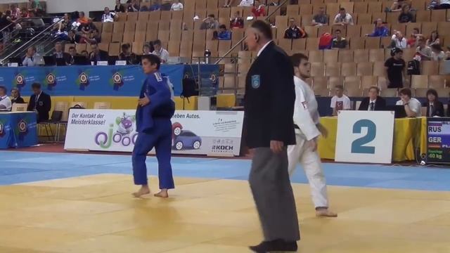 Junior European Judo Cup Berlin 2015 -60 kg Repechage Bliev (RUS) - Plafky (GER) смотреть онлайн