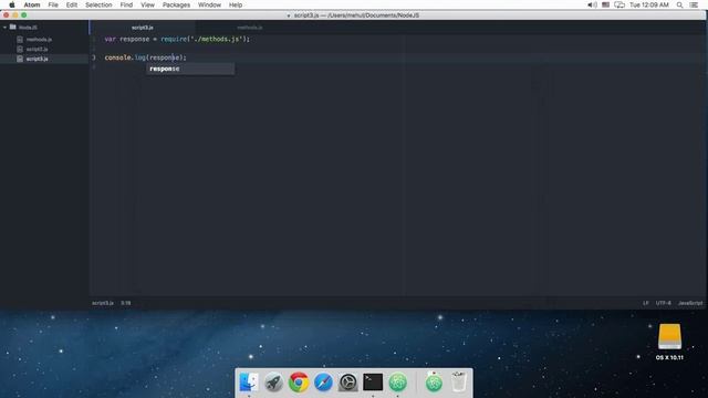 NodeJS Tutorial 3: require Function смотреть онлайн