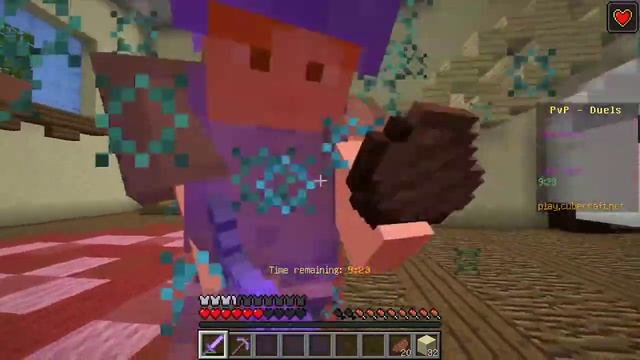 Играем в дуэли на Cube-Craft смотреть онлайн