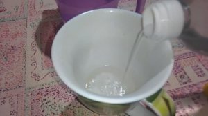 Щёлок из древесной золы.