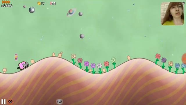 Nyan Cat?Lost in Space? (прохождение игры) смотреть онлайн