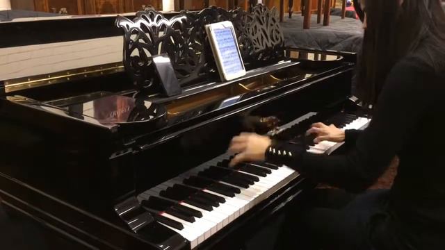 Steinway & Sons grand piano model A cc. 1889 for sale at Newlands Pianos in Edinburgh - Rebuilt смотреть онлайн