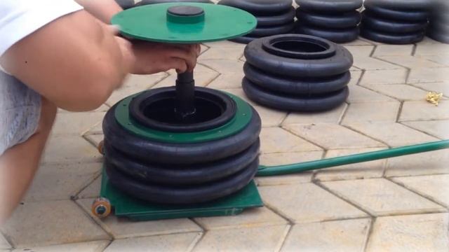 Пневмодомкрат. Пневмоподушка RP 2010, RP 2004 смотреть онлайн