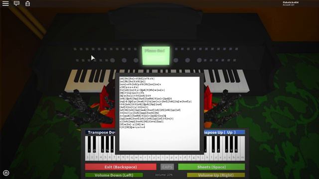 Naruto - Sadness and Sorrow | ROBLOX Virtual Piano смотреть онлайн