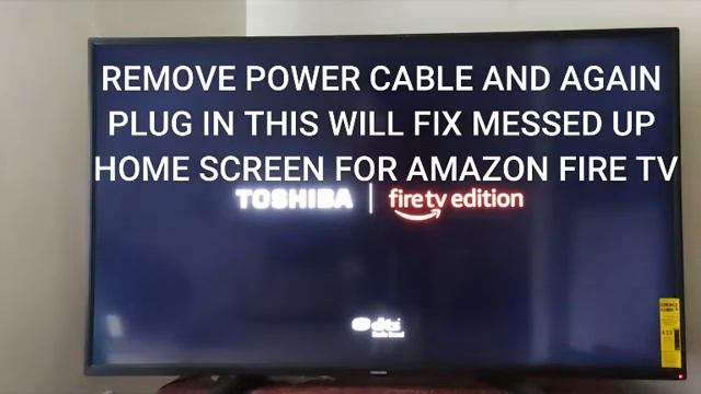 100% fix Messed up up Home screen fix Amazon fire TV | K Random Tech смотреть онлайн