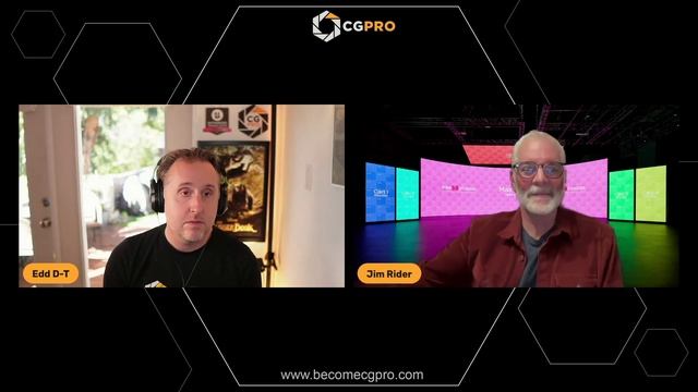 From Early VFX to Virtual Production with Jim Rider Ep. 64 смотреть онлайн