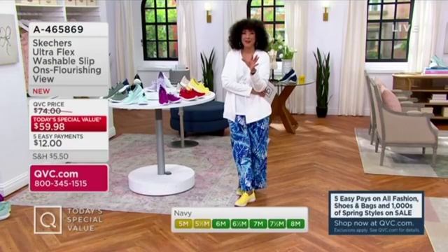 Skechers Ultra Flex Washable Slip-Ons - Flourishing View (2) earlier today смотреть онлайн