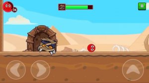 Новый КРАСНЫЙ ШАРИК младший. ВСЕ БОССЫ. Мультик ИГРА Red Ball 7 Adventure