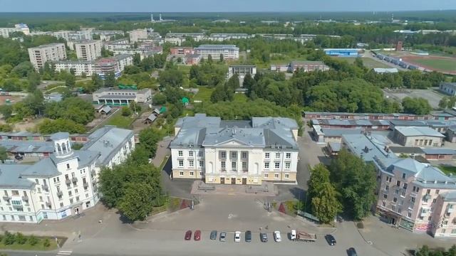 Первая площадь города Северска (Площадь Культуры) смотреть онлайн