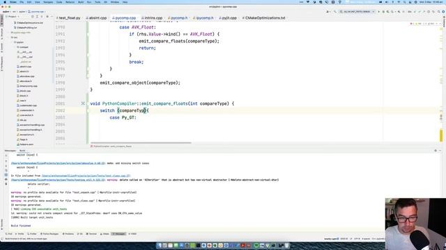 Working on Pyjion - a JIT for Python, can we optimize the compare operation? смотреть онлайн