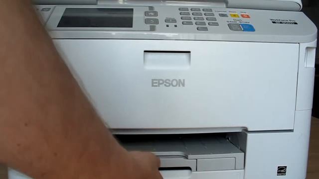 Epson WorkForce Pro WF-M5690DWF | Особенности обслуживания смотреть онлайн