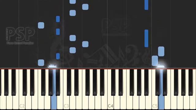 [MEDIUM LEVEL] F.SCHUBERT - Ave Maria (synthesia) [piano solo tutorial] смотреть онлайн