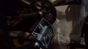 ХВЗ турист single speed bike установка каретки под квадрат
