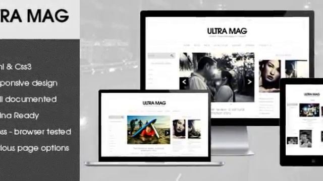 Download Free Ultra Mag WordPress Theme смотреть онлайн