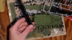 КАК КРАСИТЬ МОДЕЛЬ КИСТЬЮ советский тяжелый танк КВ 2 от Моделист / СБОРНЫЕ МОДЕЛИ