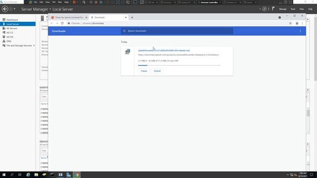 Cybersecurity Detection Lab: Forwarding Windows Event Logs to Splunk Using Universal Forwarder смотреть онлайн