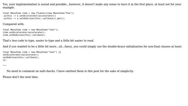 Code Review: Java Fluent Wrapper (4 Solutions!!) смотреть онлайн