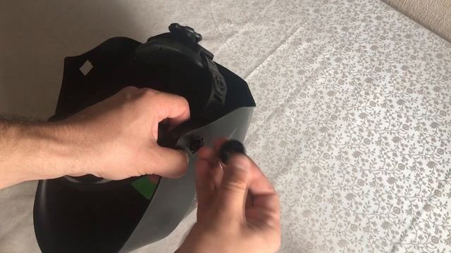 Сборка сварочной маски Ресанта МС-6