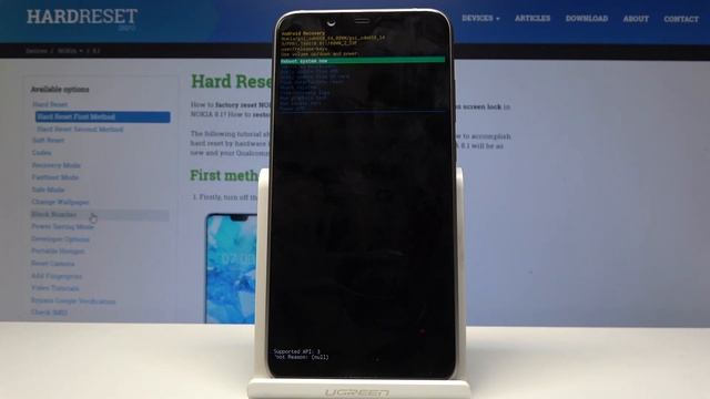How to Factory Reset NOKIA 8.1 - Bypass Screen Lock / Wipe Data смотреть онлайн