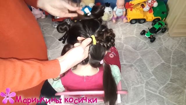 ?Прическа из косы для девочки "ЦВЕТОК" ? | Какую прическу сделать девочке в школу на праздник? смотреть онлайн