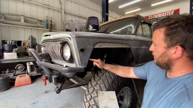 Making Jeep fenders great again, sheet metal bodywork for hacks. смотреть онлайн