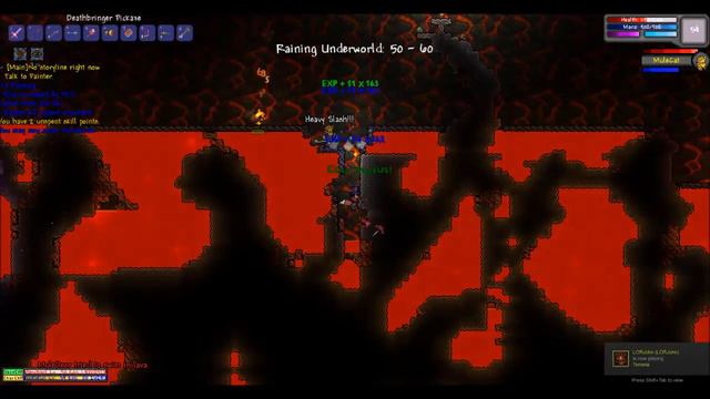 Let's Play N Terraria Episode 32 - First Look At Hell! смотреть онлайн