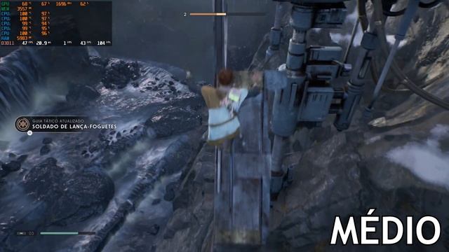 Star Wars Jedi: Fallen Order - Benchmark - ZOTAC 1050ti + Pentium G4560 смотреть онлайн