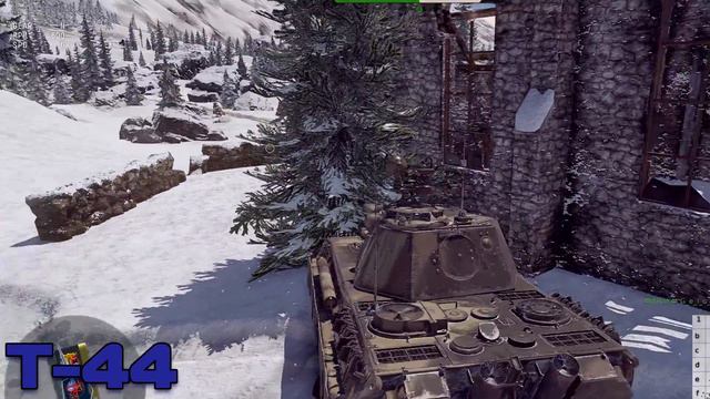 Одна минута из жизни Panther 2 | Эпик | War Thunder смотреть онлайн