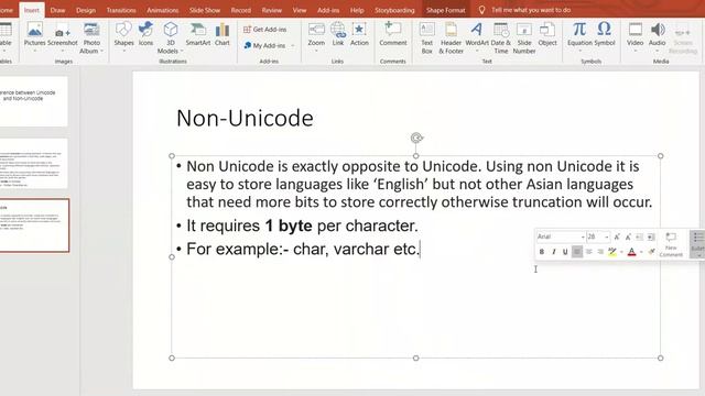 What is the difference between Unicode and Non-Unicode in SQL Server? Unicode and Non-Unicode смотреть онлайн