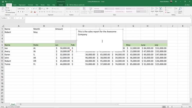 How to insert and use a Text Box in Microsoft Excel смотреть онлайн