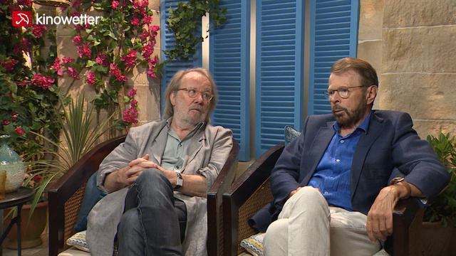 Interview Benny Andersson & Björn Ulvaeus MAMMA MIA! HERE WE GO AGAIN смотреть онлайн