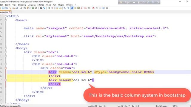 bootstrap 4 beta New feature column system смотреть онлайн
