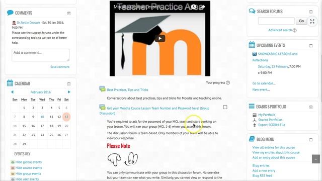 Private Groups on Moodle смотреть онлайн