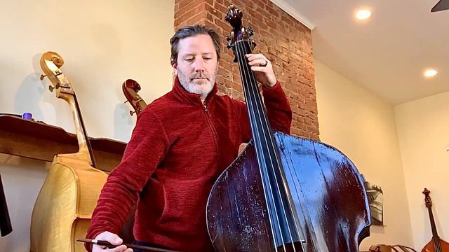 Tyrolean Upright Bass ARCO German bow смотреть онлайн